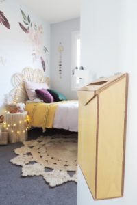 Boho-scandi bedroom