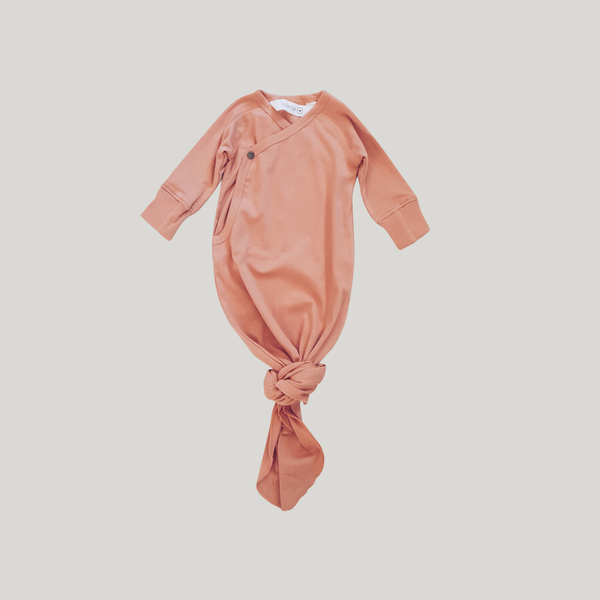 Sustainble Fashion - Pip + Lenny Kimono Gown Salmon