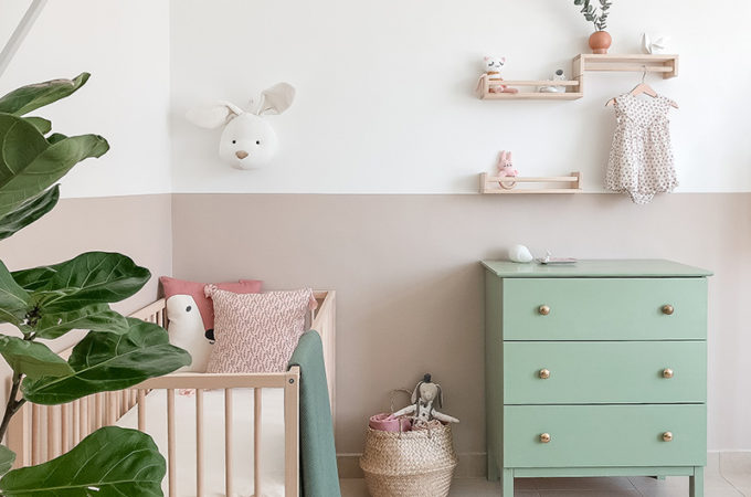Real Room Reveal- Mila's Nursery on a Budget